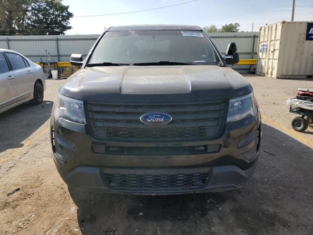 1FM5K8AR1KGA17438 - 2019 FORD EXPLORER POLICE INTERCEPTOR BLACK photo 5