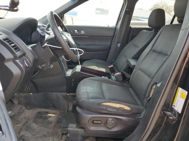 1FM5K8AR1KGA17438 - 2019 FORD EXPLORER POLICE INTERCEPTOR 黑色 照片 7