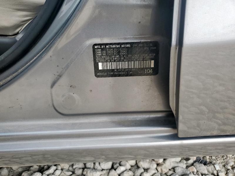 ML32F3FJ4HHF16812 - 2017 MITSUBISHI MIRAGE G4 ES GRAY photo 12