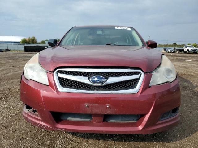 4S3BMBA69C3005177 - 2012 SUBARU LEGACY 2.5I RED photo 5