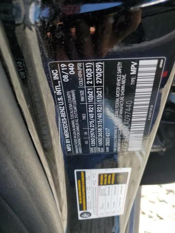 4JGFB4KBXLA097440 - 2020 MERCEDES-BENZ GLE 350 4MATIC BLACK photo 14