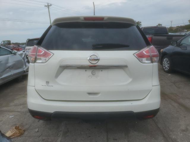 KNMAT2MT3GP681347 - 2016 NISSAN ROGUE S WHITE photo 6