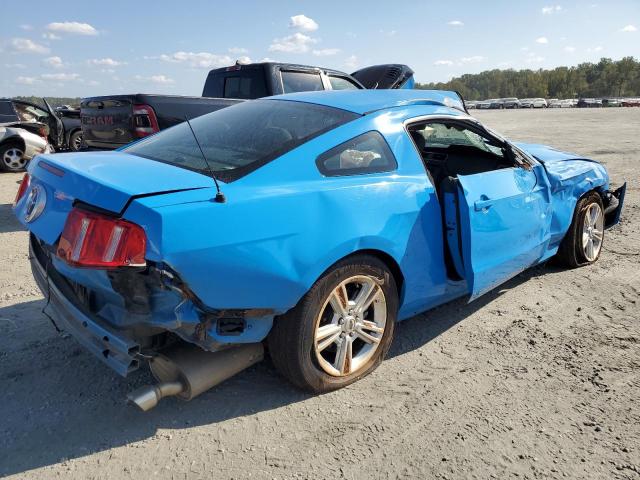 1ZVBP8AM3B5132693 - 2011 FORD MUSTANG BLUE photo 3