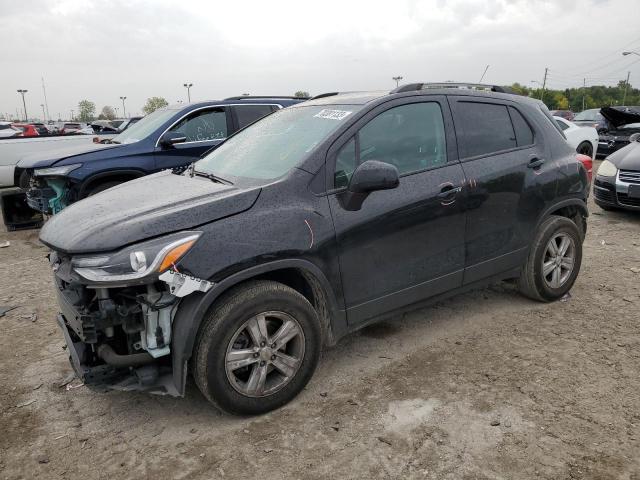 KL7CJPSB7MB349858 - 2021 CHEVROLET TRAX 1LT BLACK photo 1