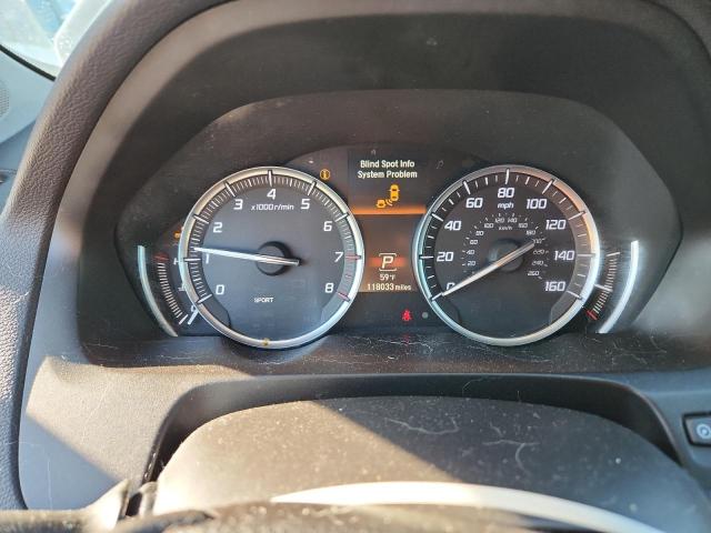 19UUB1F5XFA018983 - 2015 ACURA TLX TECH GRAY photo 9