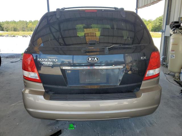 KNDJD733665627532 - 2006 KIA SORENTO EX BLACK photo 6