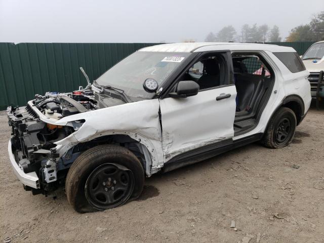 1FM5K8AB7MGA52801 - 2021 FORD EXPLORER POLICE INTERCEPTOR Ağ foto 1