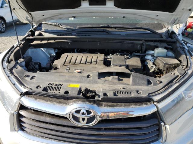 5TDKKRFH6GS502488 - 2016 TOYOTA HIGHLANDER XLE 白色 照片 12