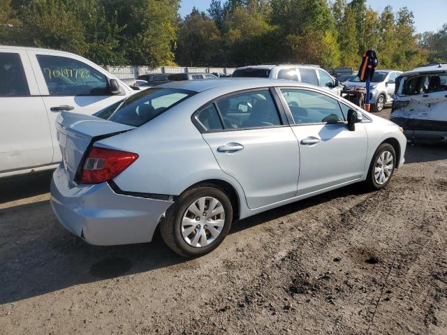 19XFB2F52CE085938 - 2012 HONDA CIVIC LX SILVER photo 3