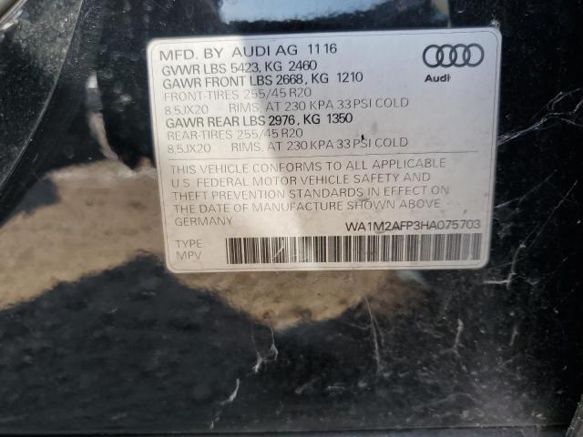 WA1M2AFP3HA075703 - 2017 AUDI Q5 PREMIUM PLUS Qara foto 13