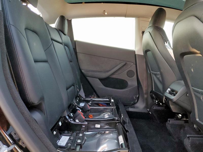 7SAYGDEE3PA106951 - 2023 TESLA MODEL Y Чорний фото 10