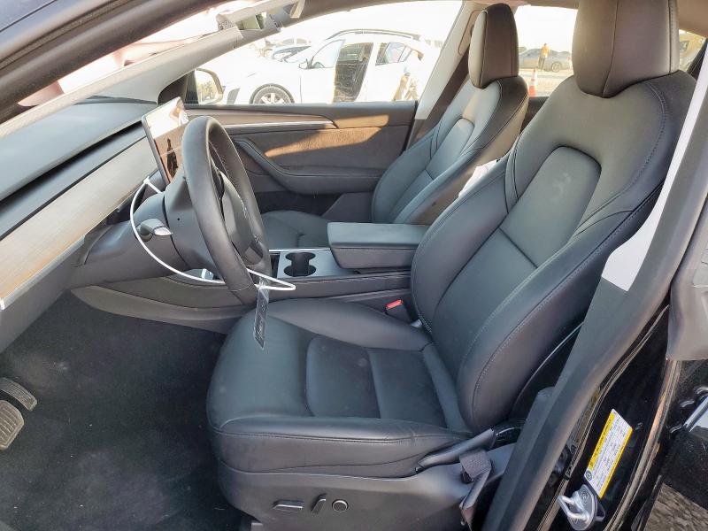 7SAYGDEE3PA106951 - 2023 TESLA MODEL Y Чорний фото 7