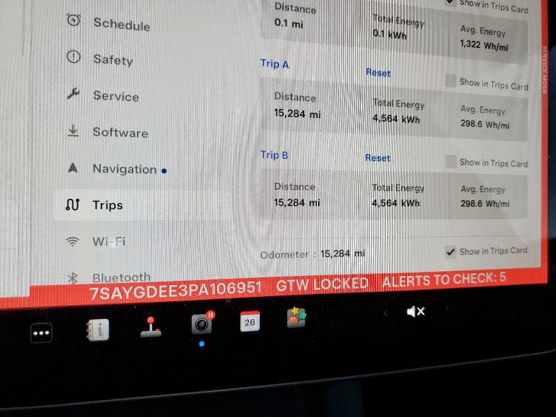 7SAYGDEE3PA106951 - 2023 TESLA MODEL Y Чорний фото 9