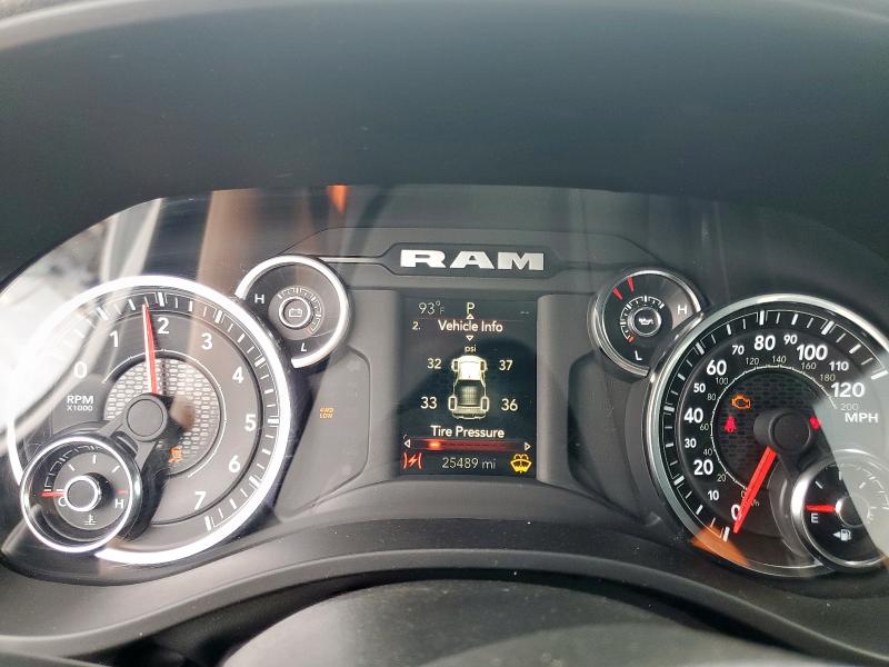 1C6RRFBG4PN599435 - 2023 RAM 1500 BIG HORN/LONE STAR WHITE photo 9