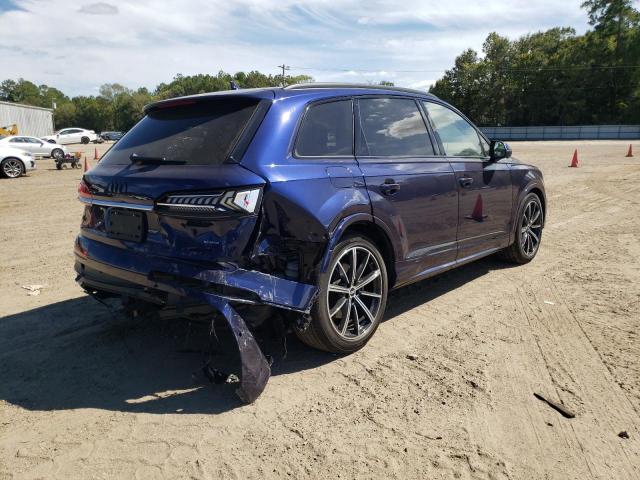 WA1VXAF72MD026796 - 2021 AUDI Q7 PRESTIGE ლურჯი ფოტო 3