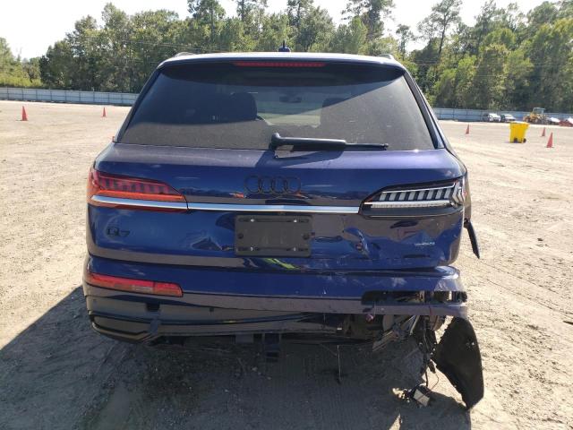 WA1VXAF72MD026796 - 2021 AUDI Q7 PRESTIGE ლურჯი ფოტო 6