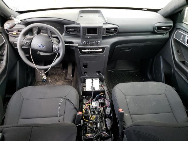 1FM5K8AB8MGC32157 - 2021 FORD EXPLORER POLICE INTERCEPTOR 棕色 照片 8