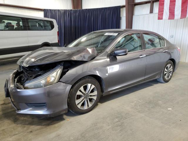 1HGCR2F34DA180147 - 2013 HONDA ACCORD LX GRAY photo 1