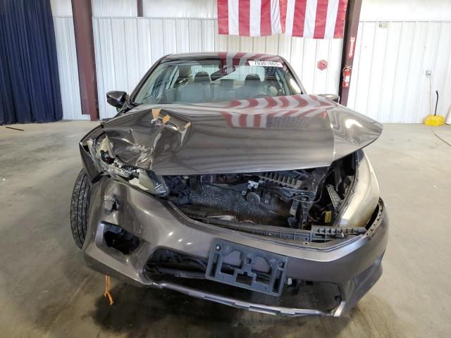 1HGCR2F34DA180147 - 2013 HONDA ACCORD LX GRAY photo 5