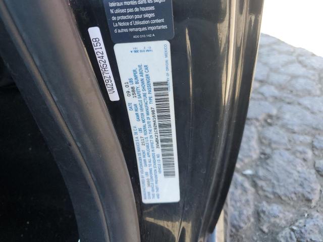 3VWBK21C92M416987 - 2002 VOLKSWAGEN NEW BEETLE GL 黑色 照片 12