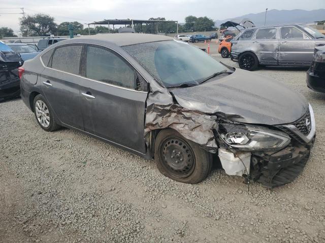 3N1AB7AP4JY326025 - 2018 NISSAN SENTRA S GRAY photo 4