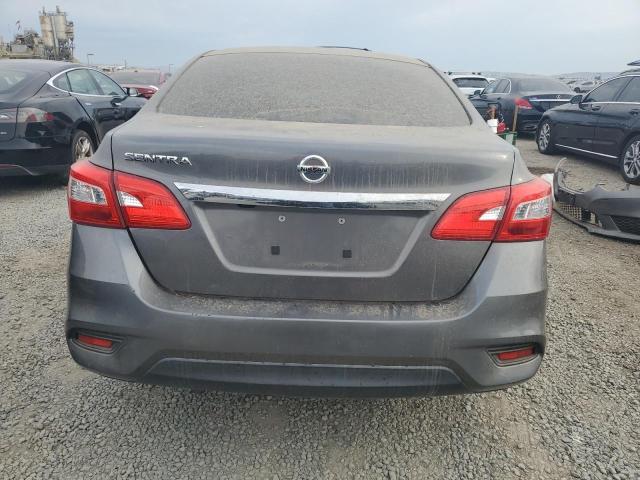 3N1AB7AP4JY326025 - 2018 NISSAN SENTRA S GRAY photo 6