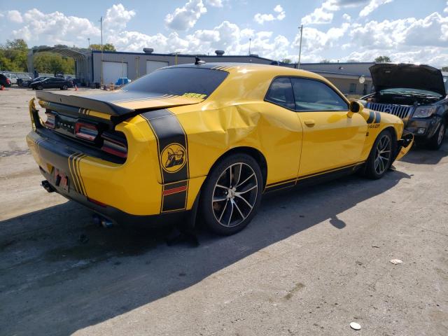 2C3CDZFJ6HH501699 - 2017 DODGE CHALLENGER R/T 392 YELLOW photo 3