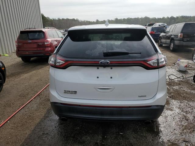 2FMPK3G92GBB47701 - 2016 FORD EDGE SE WHITE photo 6