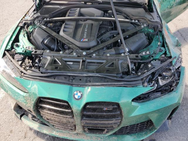 WBS43AZ06NCK19447 - 2022 BMW M4 COMPETITION GREEN photo 11