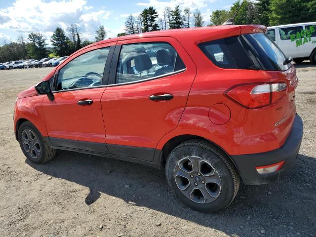 MAJ3S2FE6LC378211 - 2020 FORD ECOSPORT S 红色 照片 2