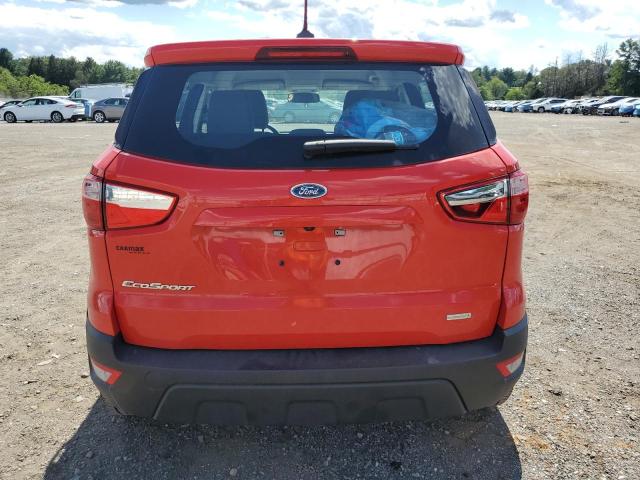 MAJ3S2FE6LC378211 - 2020 FORD ECOSPORT S 红色 照片 6