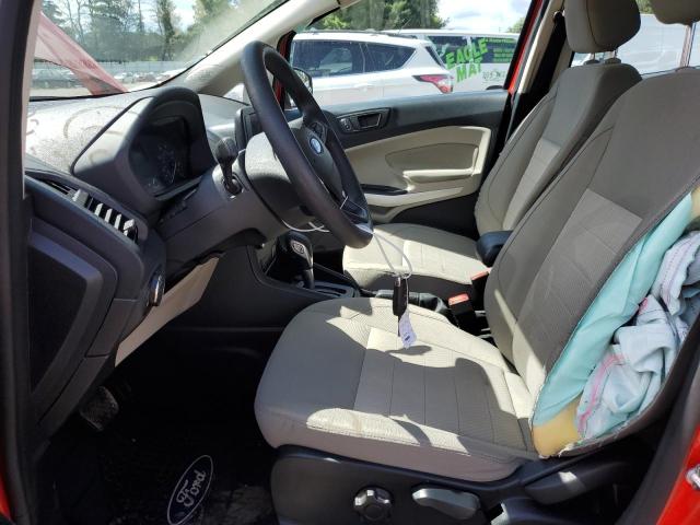 MAJ3S2FE6LC378211 - 2020 FORD ECOSPORT S 红色 照片 7