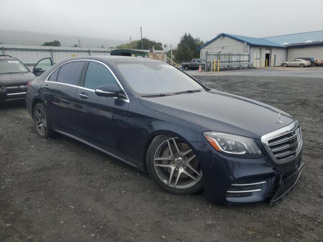 WDDUG6GB3JA398569 - 2018 MERCEDES-BENZ S 450 BLUE photo 4