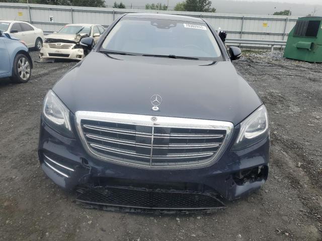 WDDUG6GB3JA398569 - 2018 MERCEDES-BENZ S 450 BLUE photo 5