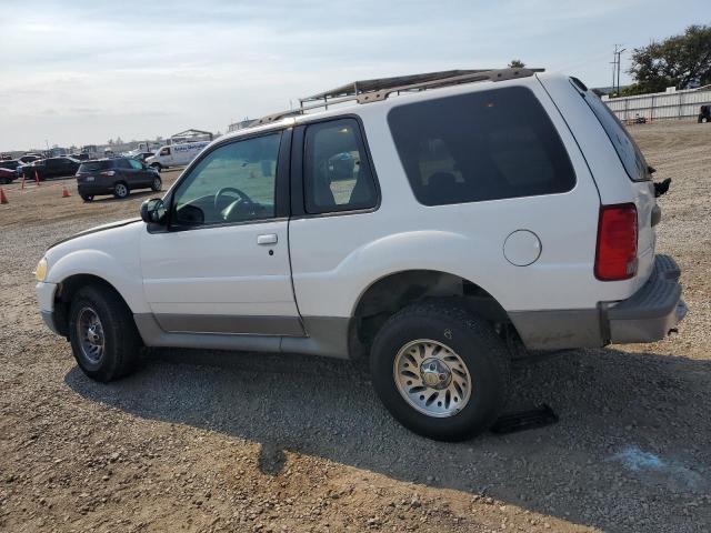 1FMYU60E91UA43330 - 2001 FORD EXPLORER SPORT WHITE photo 2