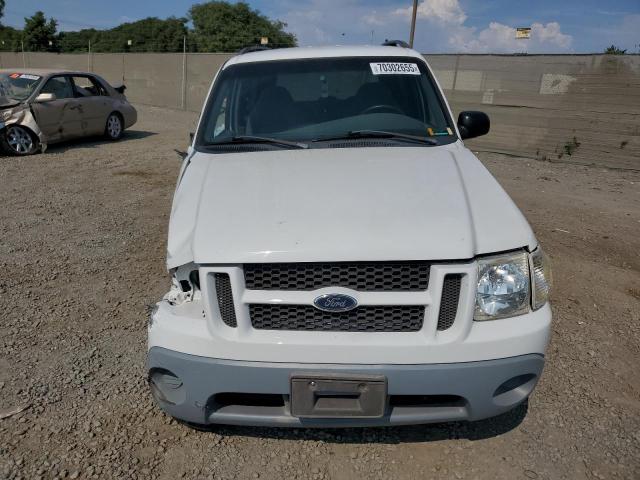 1FMYU60E91UA43330 - 2001 FORD EXPLORER SPORT WHITE photo 5