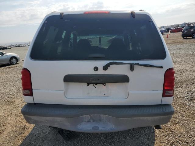 1FMYU60E91UA43330 - 2001 FORD EXPLORER SPORT WHITE photo 6