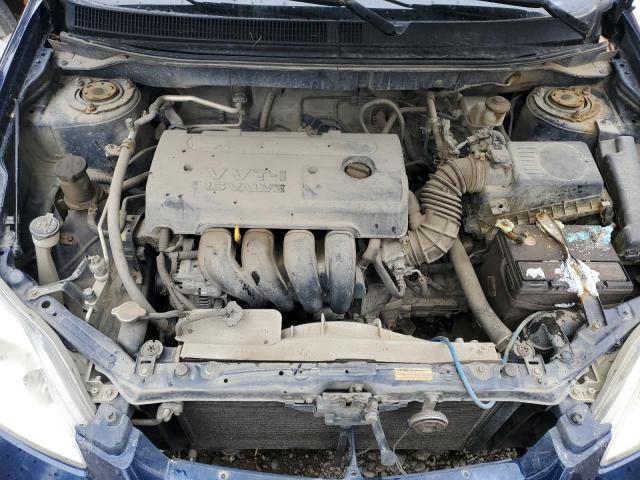 2T1KR32E85C910212 - 2005 TOYOTA COROLLA MA XR BLUE photo 12