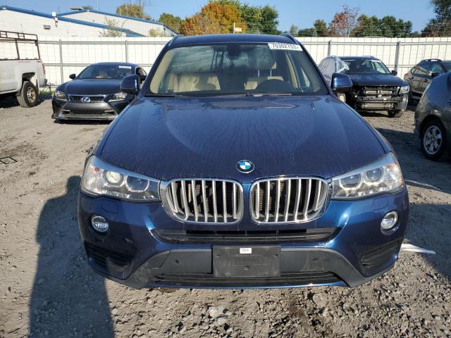 5UXWZ7C36H0V86499 - 2017 BMW X3 SDRIVE28I BLUE photo 5