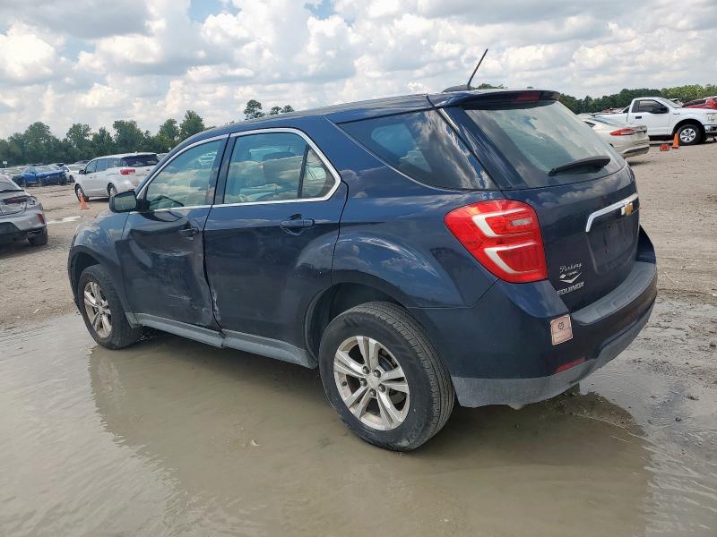 2GNALBEKXH1525690 - 2017 CHEVROLET EQUINOX LS BLUE photo 2