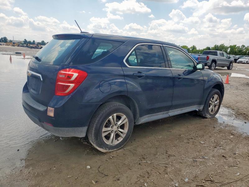 2GNALBEKXH1525690 - 2017 CHEVROLET EQUINOX LS BLUE photo 3