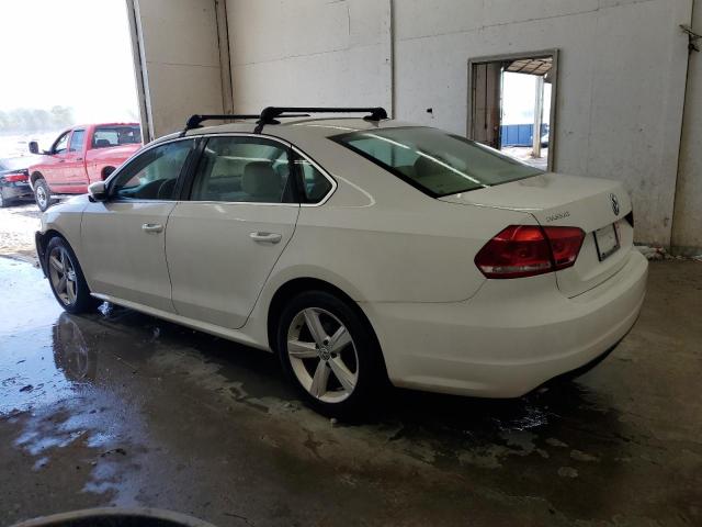 1VWBH7A3XDC051199 - 2013 VOLKSWAGEN PASSAT SE 白色 照片 2