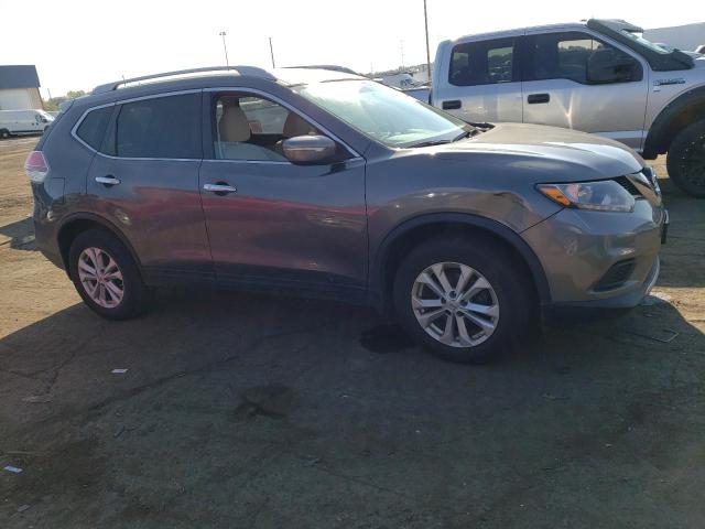 5N1AT2MT5EC819390 - 2014 NISSAN ROGUE S GRAY photo 4