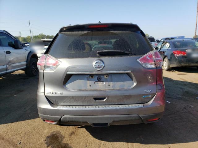 5N1AT2MT5EC819390 - 2014 NISSAN ROGUE S GRAY photo 6