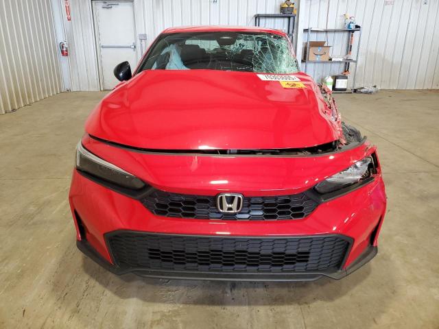 2HGFE2F58SH519937 - 2025 HONDA CIVIC SPORT 红色 照片 5