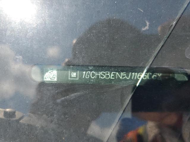 1GCHSBEN5J1166068 - 2018 CHEVROLET COLORADO 灰色 照片 12