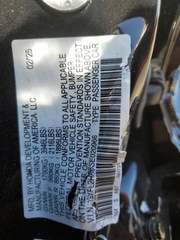 19XFL2H88SE020966 - 2025 HONDA CIVIC SPORT 黑色 照片 13