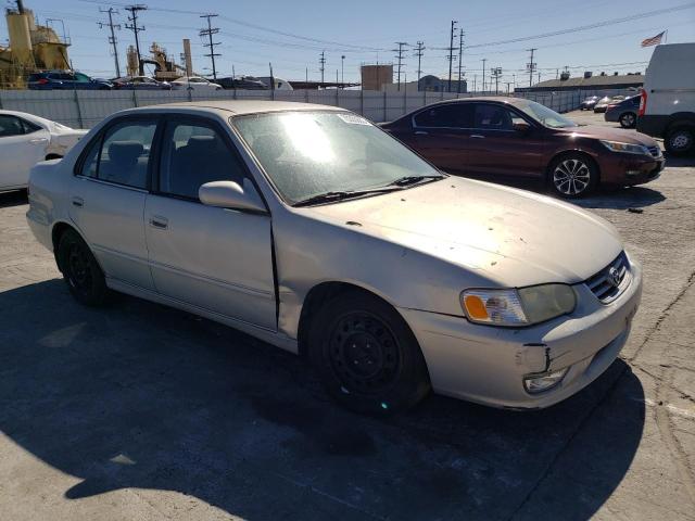 2T1BR12EX1C506830 - 2001 TOYOTA COROLLA CE BEIGE photo 4