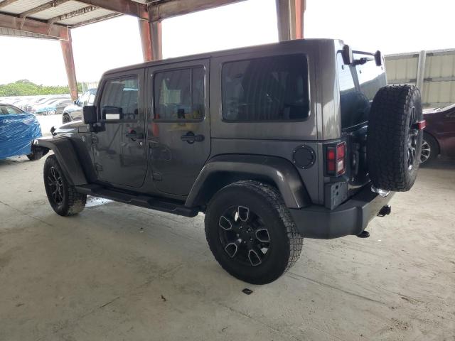 1C4HJWEG9JL887672 - 2018 JEEP WRANGLER U SAHARA Boz foto 2