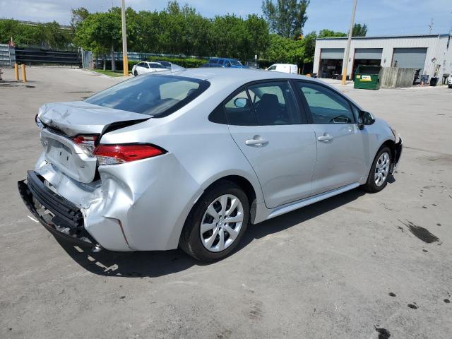 5YFB4MDE6RP182509 - 2024 TOYOTA COROLLA LE SILVER photo 3